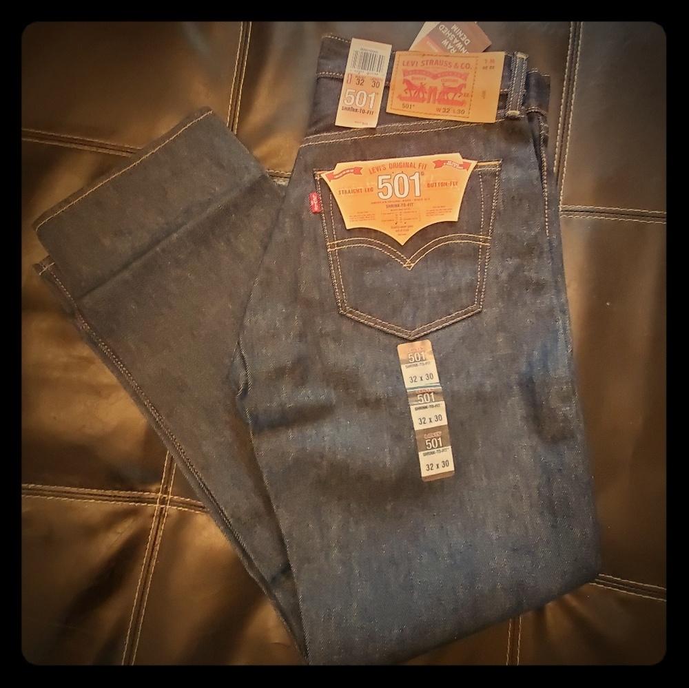 Levis Original Fit 501 Mens Jeans